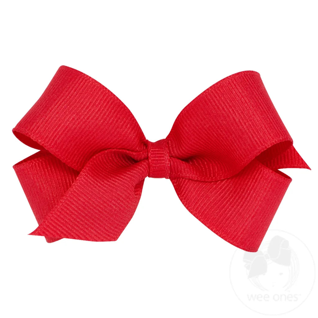 Mini red classic bow 