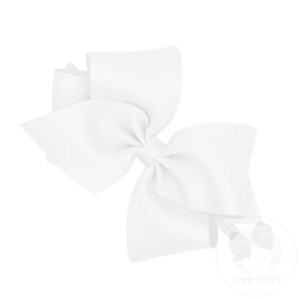 Mini king bow on a nylon headband