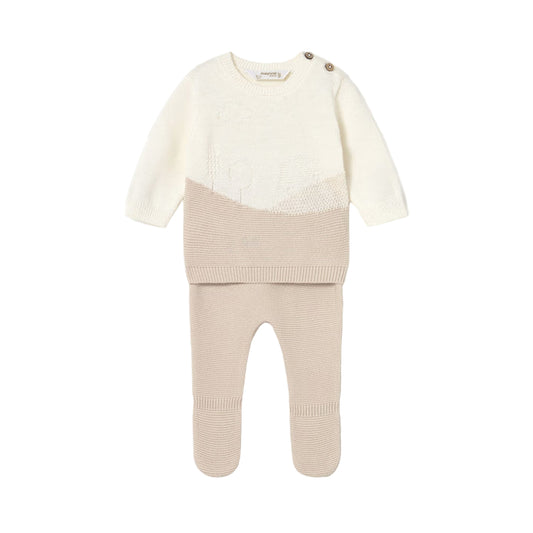 Knit Pants and Sweater Set