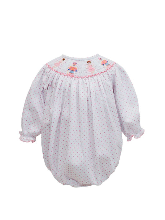 Nutcracker Bitty Dot Bishop Smock Bubble