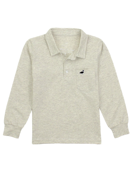 Harrison Pocket Polo - Oatmeal