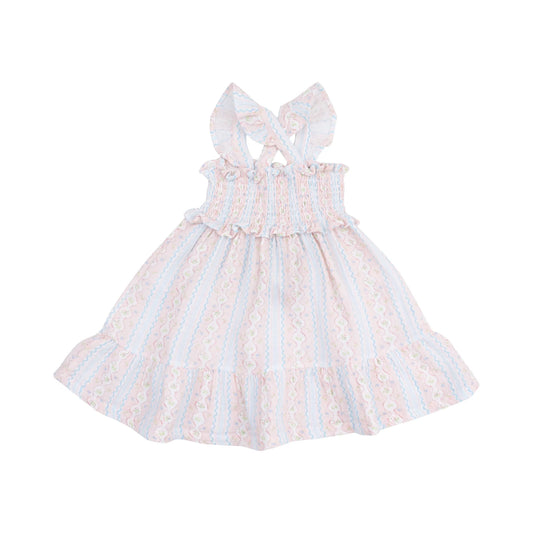 **PRE-ORDER** Ogee Floral Smocked Ruffle Sundress