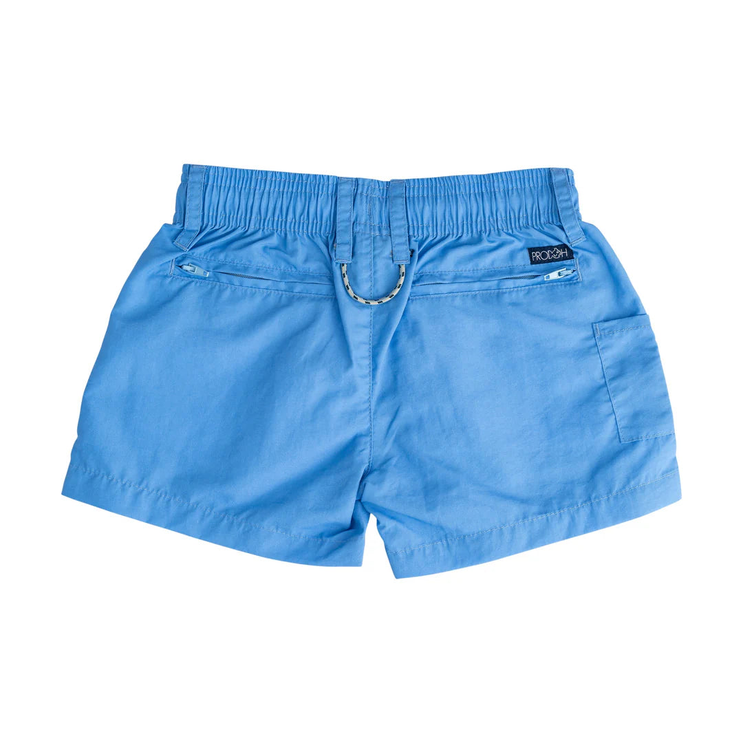 Marine blue performance shorts 