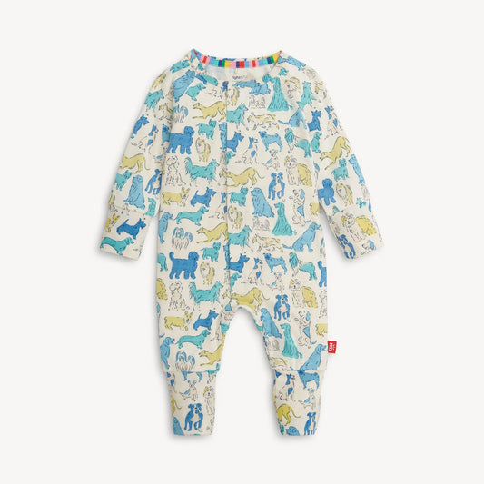 It's A Paw-ty Blue - Magnetic Convertible Coverall