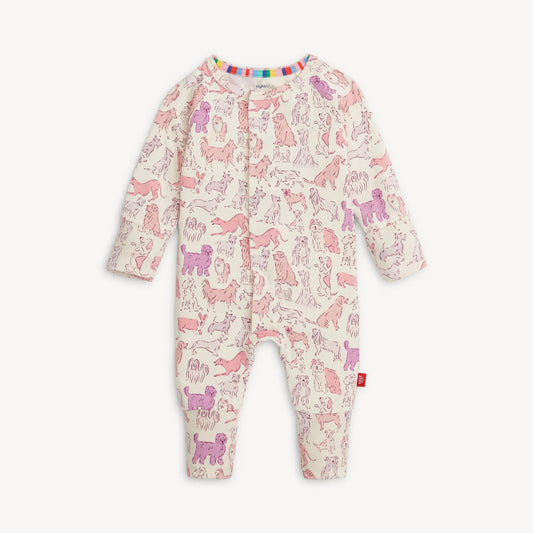It's A Paw-ty Pink - Magnetic Convertible Coverall