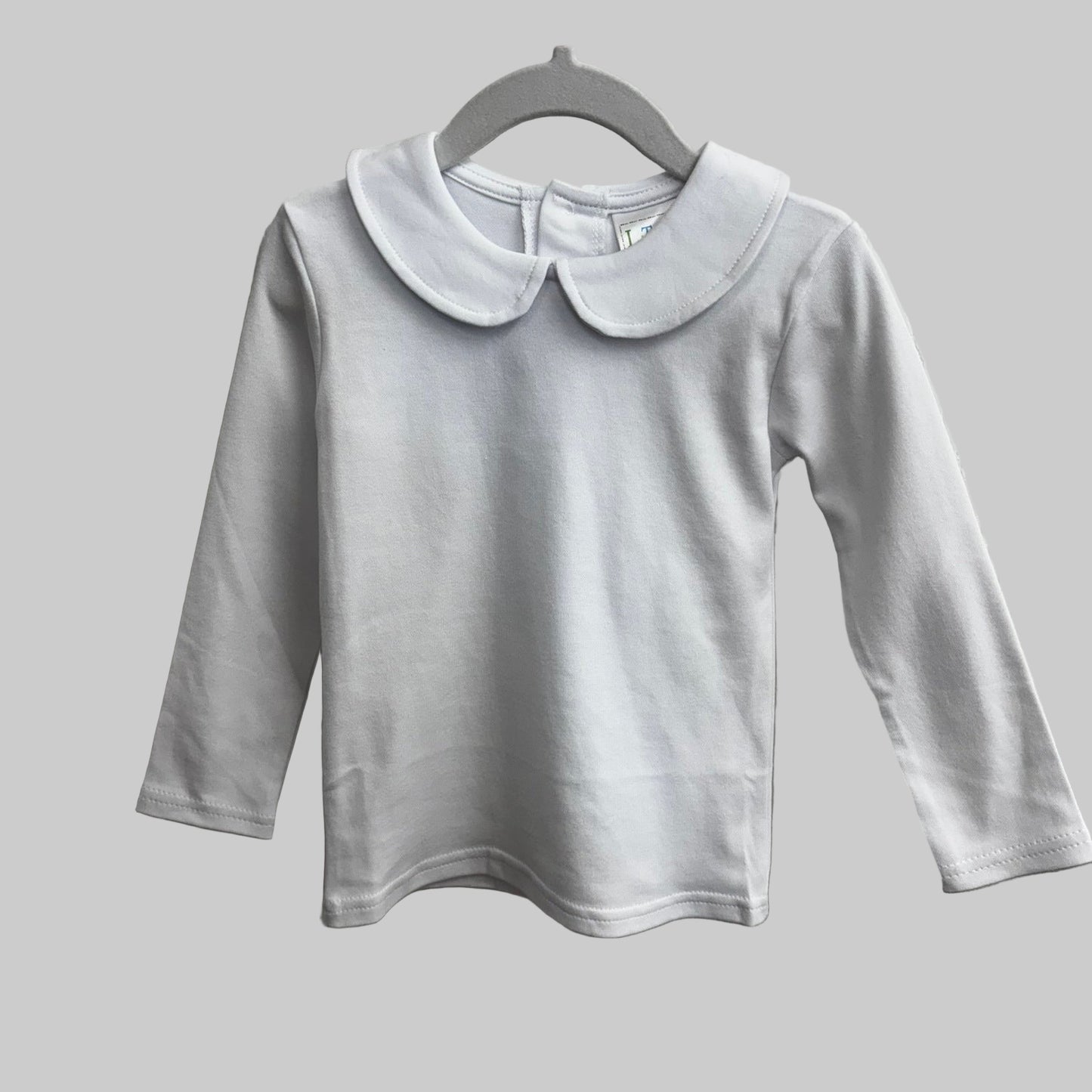 Long Sleeve Peter Pan Collar Shirt