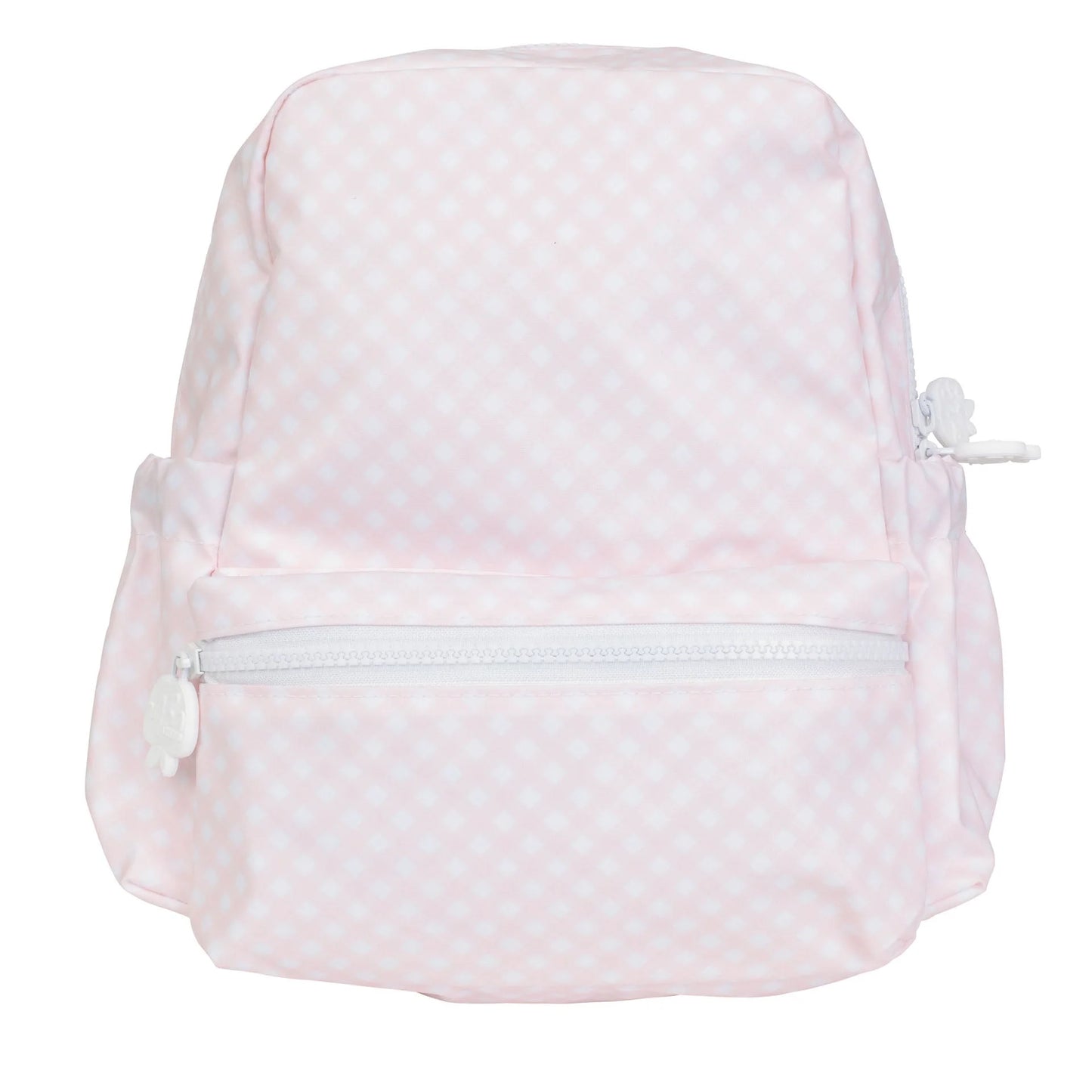 The Backpack - Pink Gingham (large)