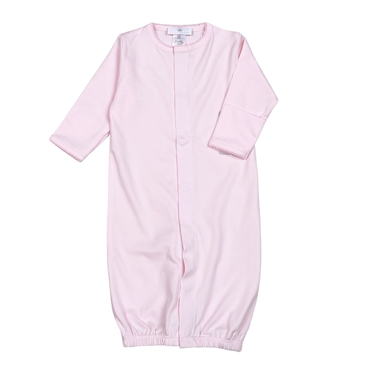 Pink Converter Gown Pink Picot Trim