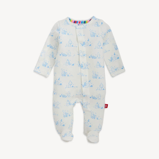 Disney | Pooh in the Woods Blue Magnetic Footie
