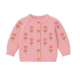 Pink Posey Cardigan