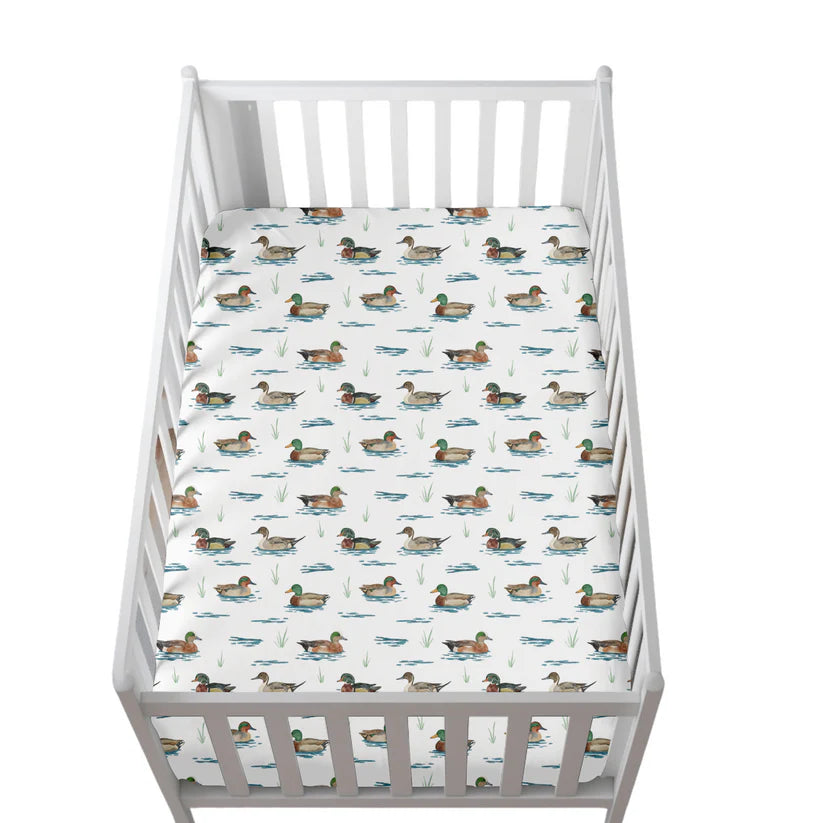 Puddle Parade Crib Sheet