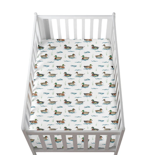 Puddle Parade Crib Sheet