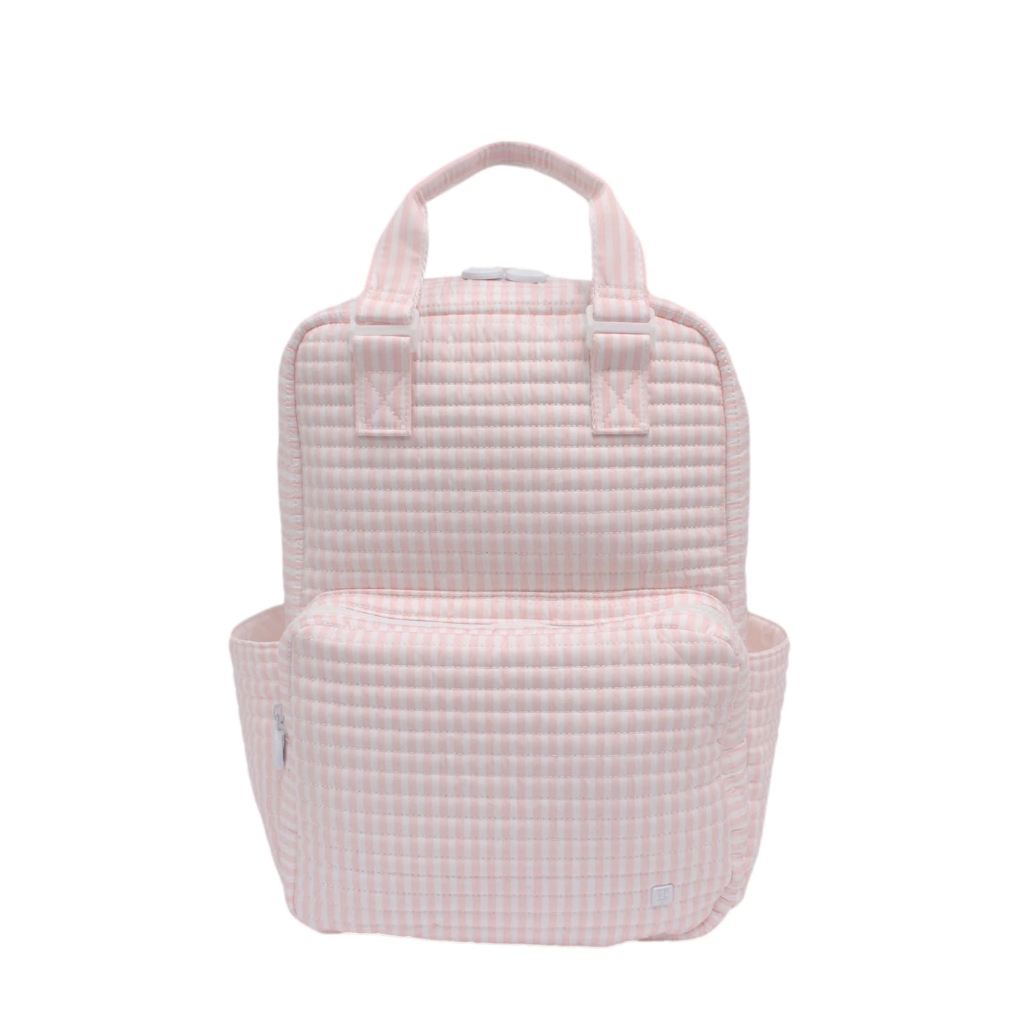 QUILTED ALL YOU NEED BAG - PIMLICO STRIPE PINK