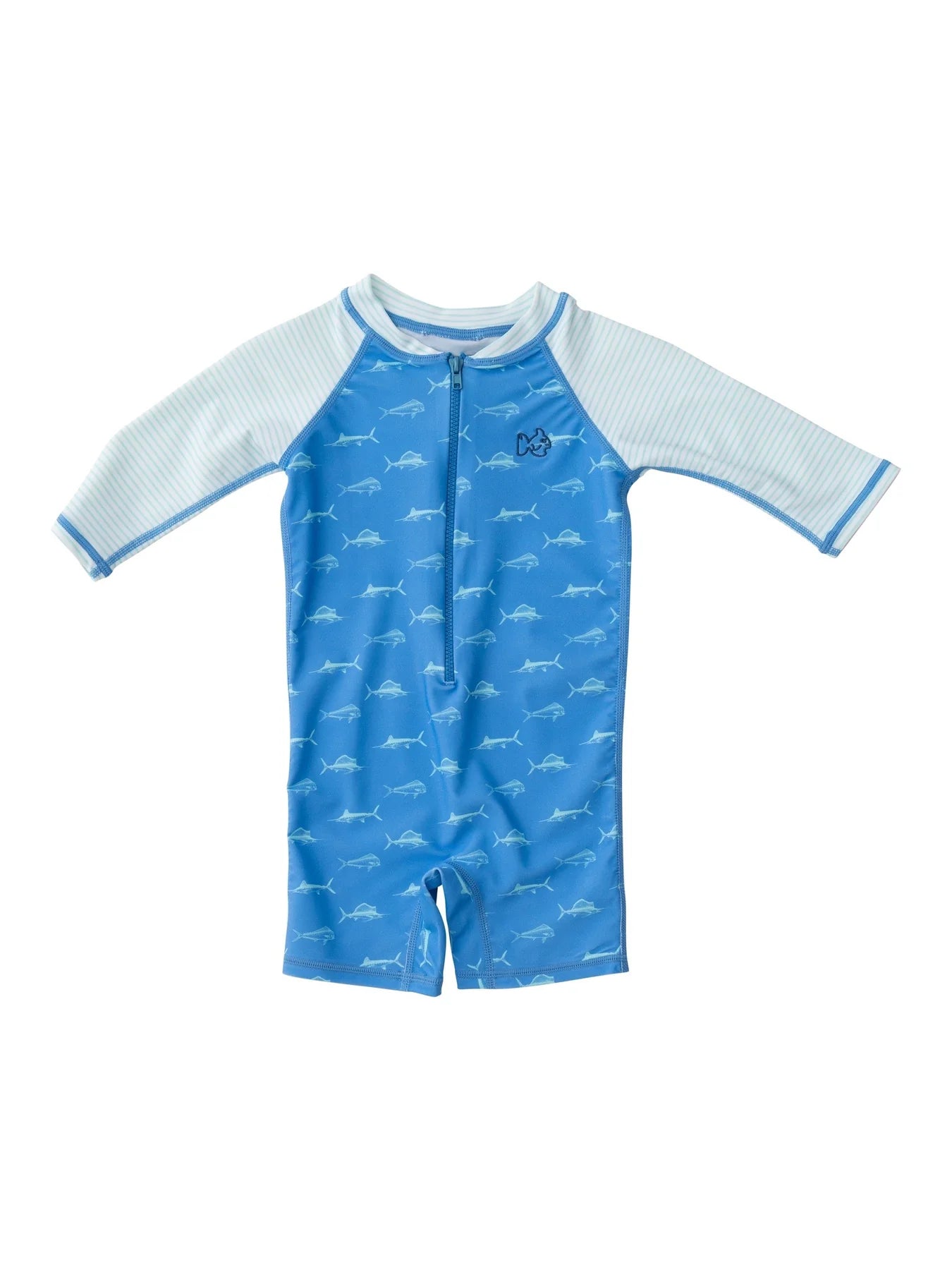 Lil Reef Baby Rashguard Swimsuit- Marina Fish