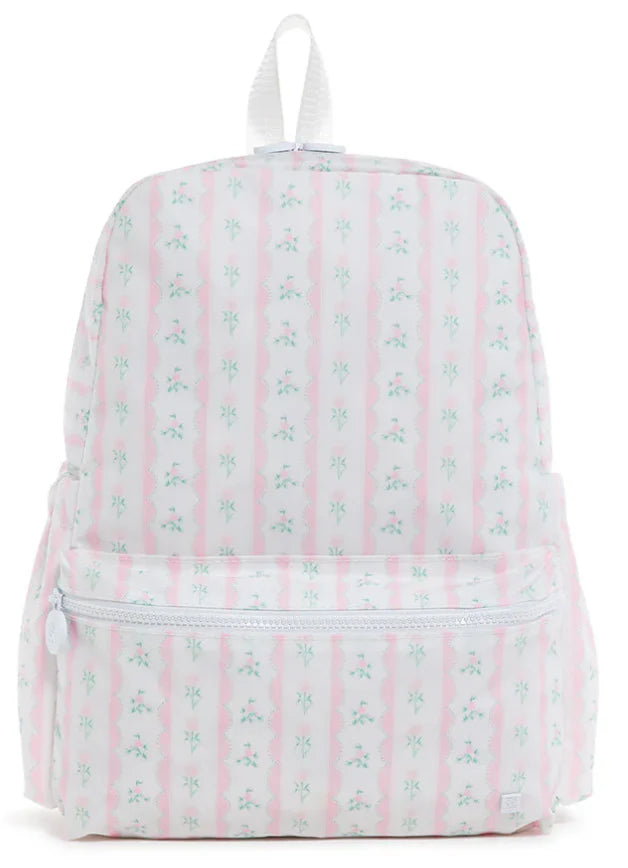Ribbon Floral Pink Backpack