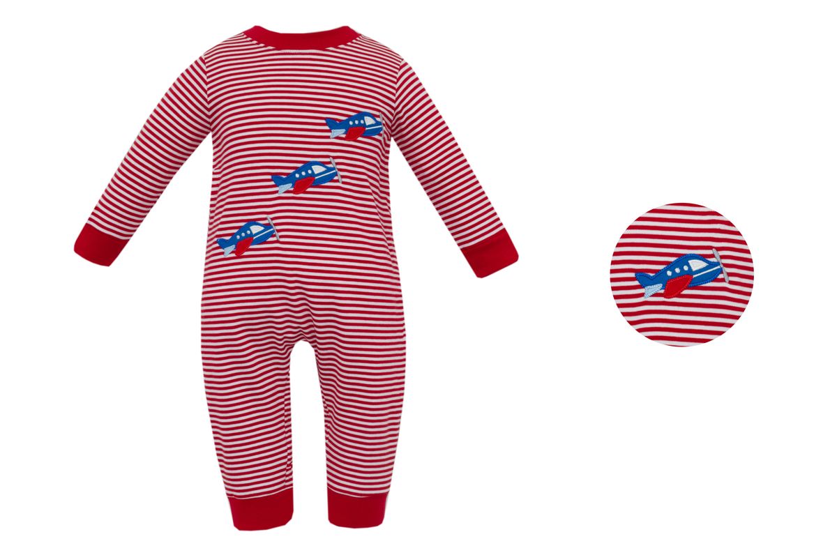 Airplane Applique Romper