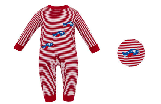 Airplane Applique Romper