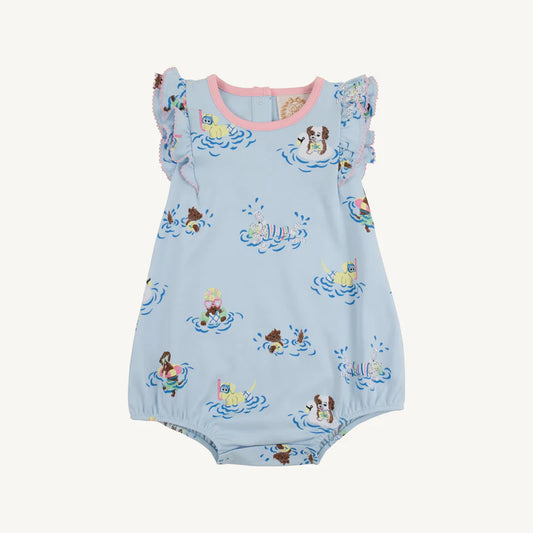 Ruehling Ruffle Bubble -Doggy Paddle/Sandpearl Pink