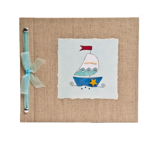 Sailboat Baby Memory Book