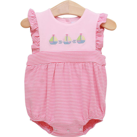 ** PRE-ORDER ** Set Sail Ruffle Sunsuit