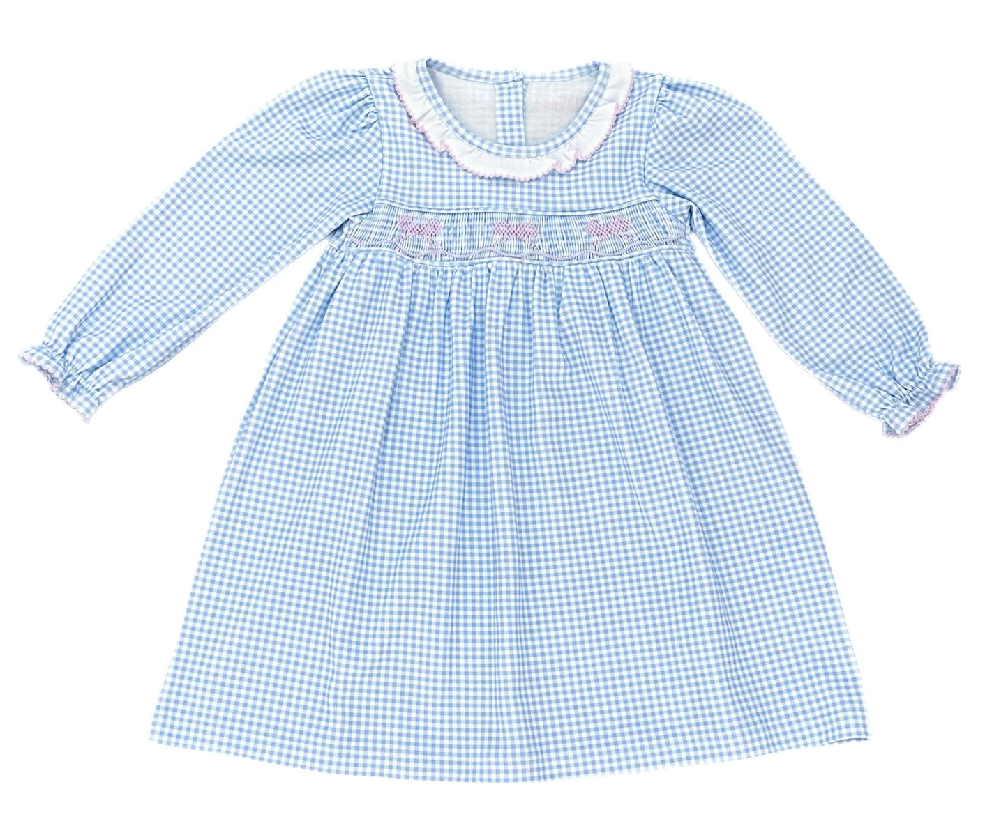 Sara Dress, Smocked Bow