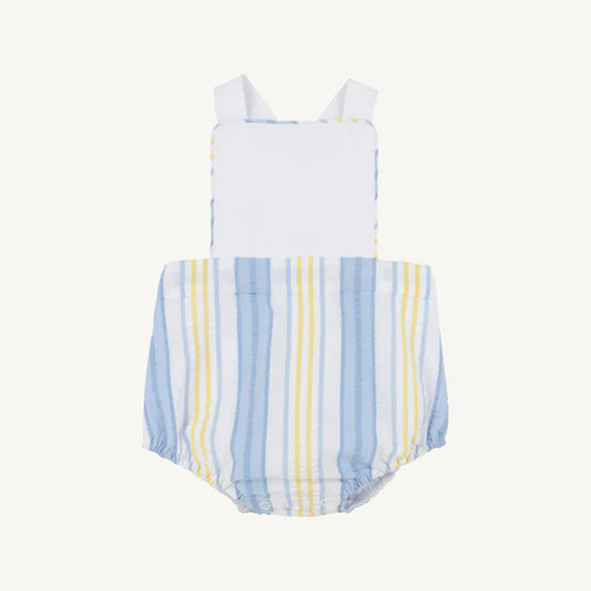 Sayre Sunsuit -Sobro Seersucker