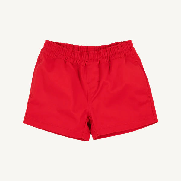 Sheffield Shorts -Richmond Red with Multicolor Stork
