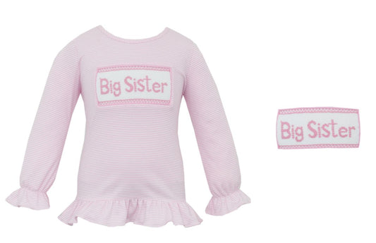 Smocked Sister Shirt