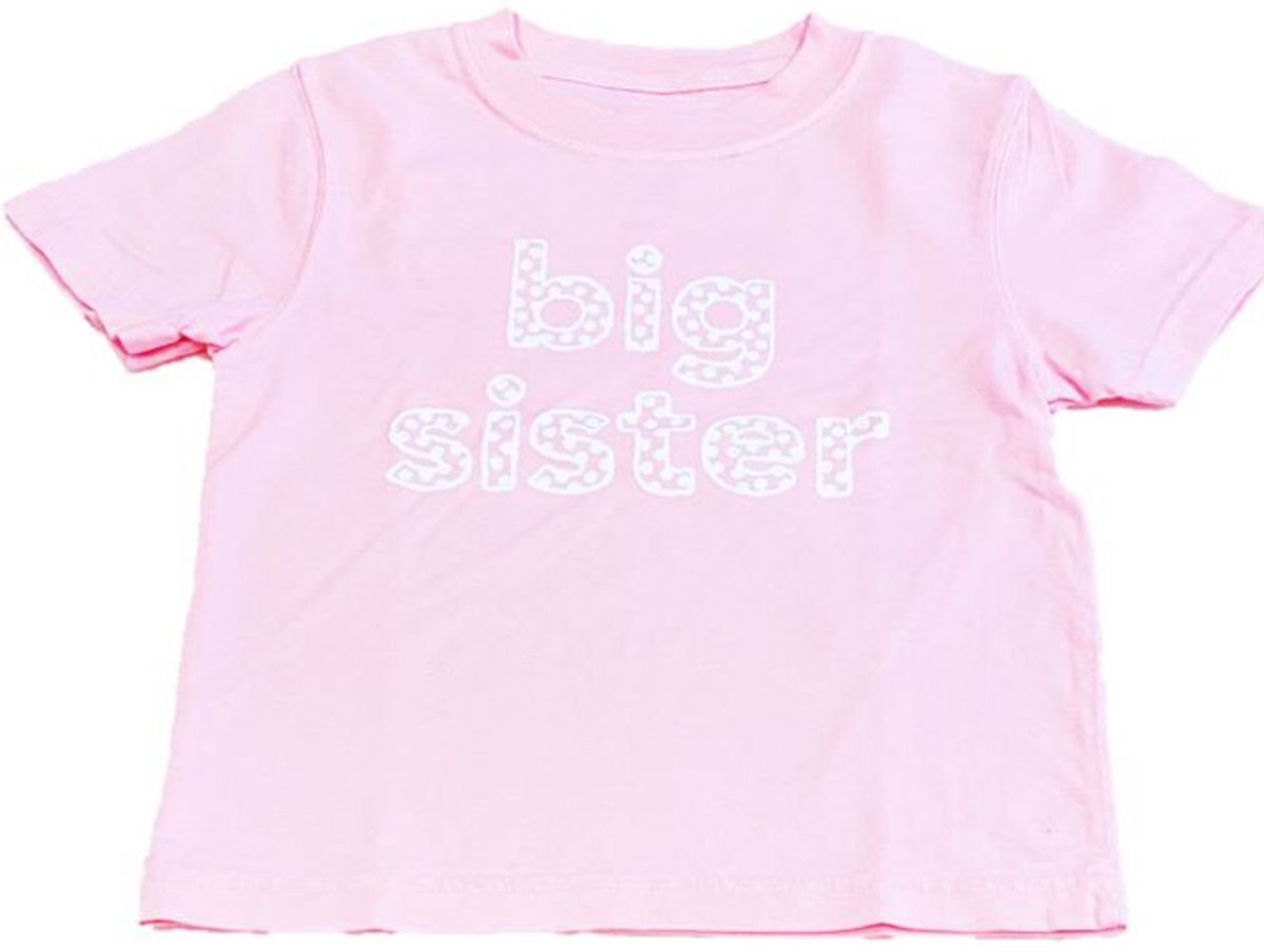 Pink Big Sister T-Shirt