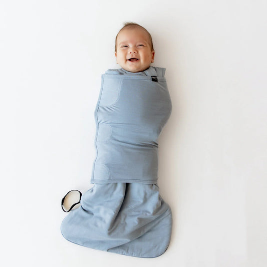 Sleep Bag Swaddler in Slate 1.0