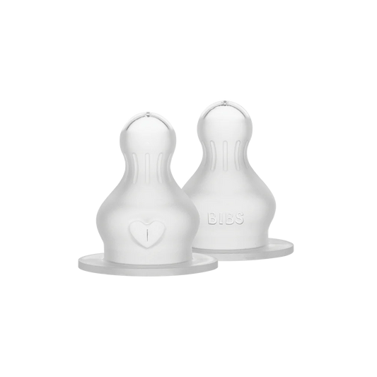 Bottle Silicone Nipple 2 PACK (Medium Flow)