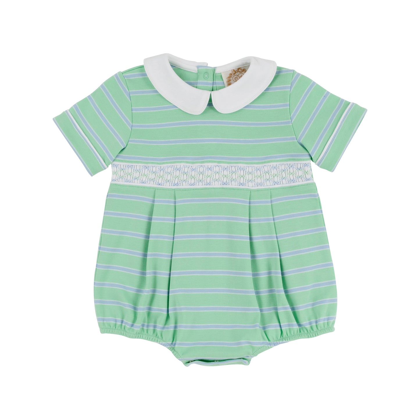 Smocked Bradford Bubble - Grace Bay Green