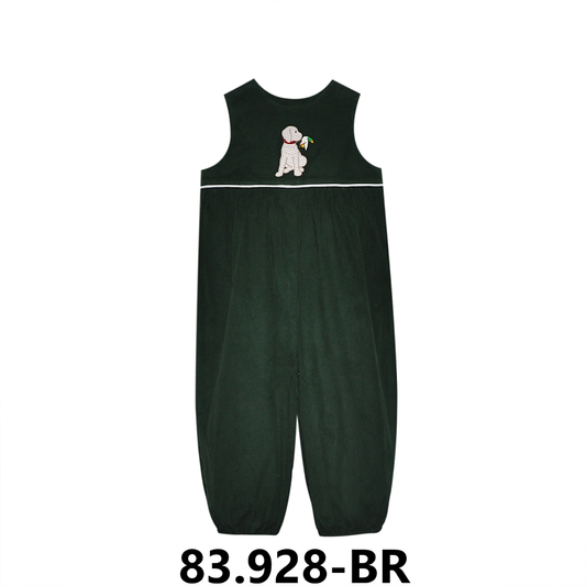 Tate Romper - Hunting Dog