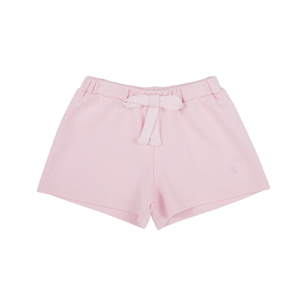 Shipley Shorts -Palm Beach Pink with Palm Beach Pink Bow & Stork