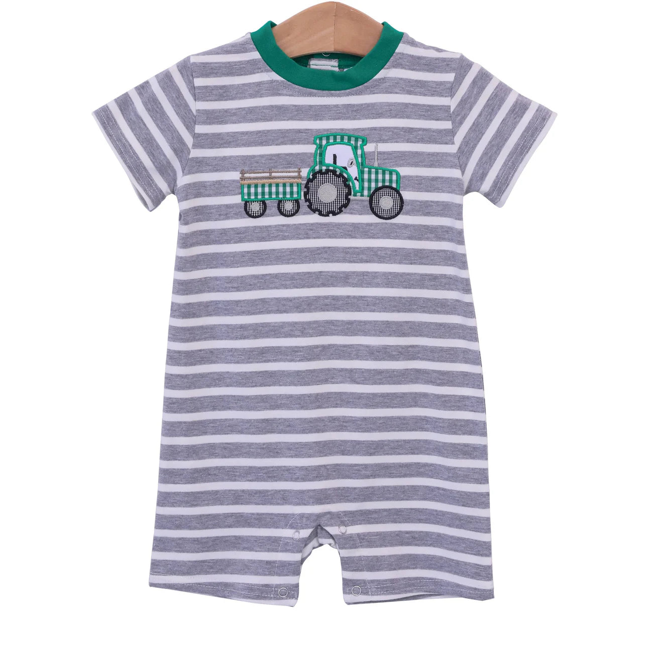 Tractor Applique Romper