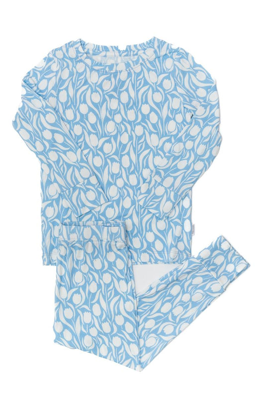 Tulips 2 Piece Bamboo Pajama Set