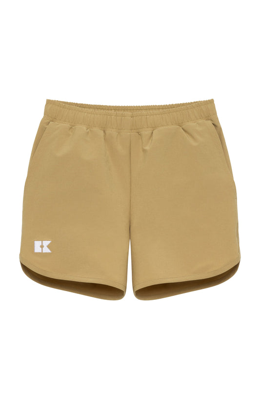 Khaki Super Short with Liner