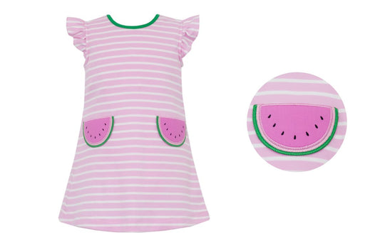 Watermelon Striped Dress