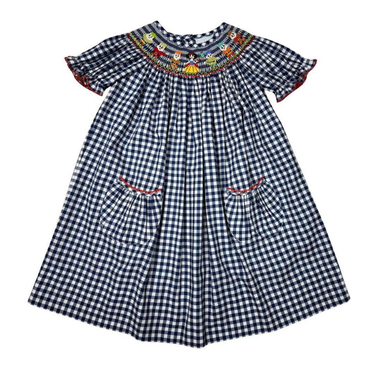 Smocked Princess Dress - Dwarf